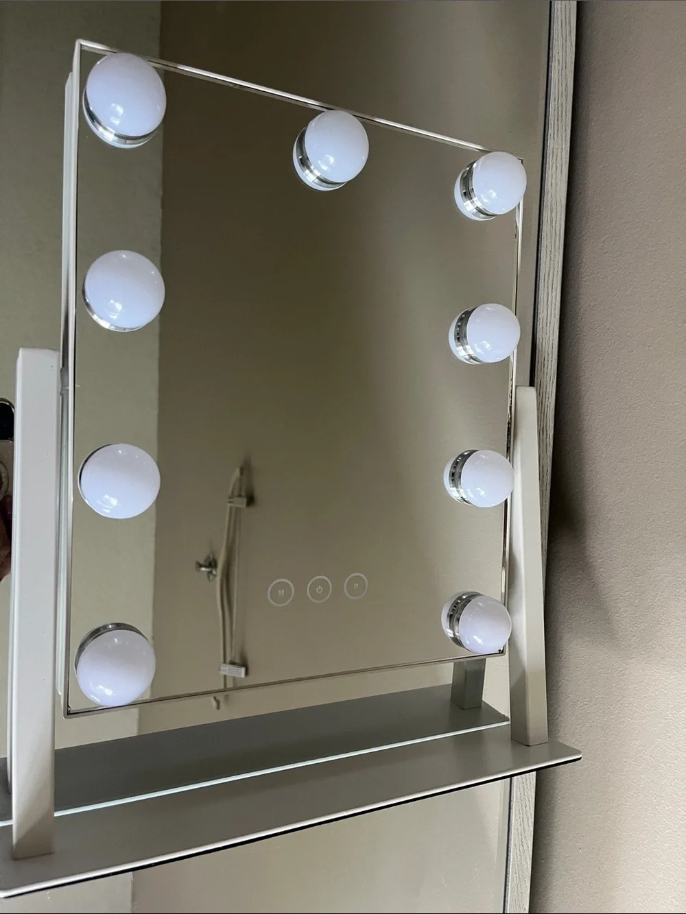 Hollywood Vanity LED 3 lighting modes Makeup Mirror